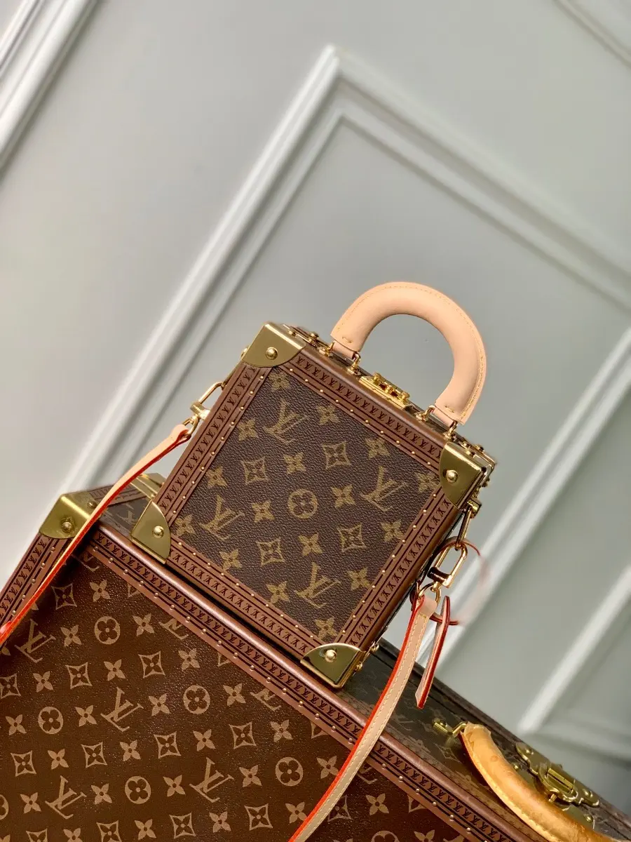monogram canvas mini square trunk leopard m11210 9 monogram canvas mini square trunk leopard m11210 9
