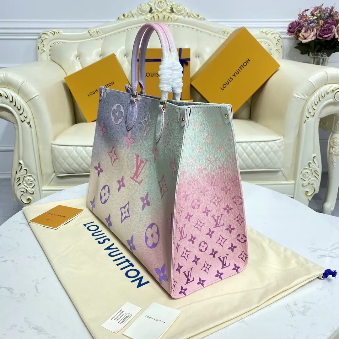 monogram canvas onthego gm tote m46076 4