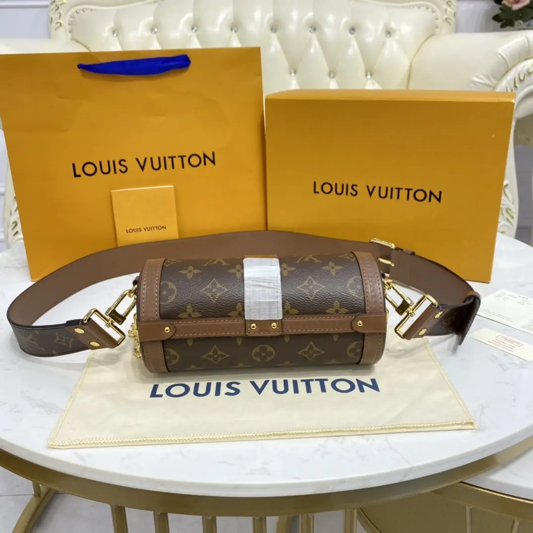 monogram canvas papillon trunk handbag m57835 5