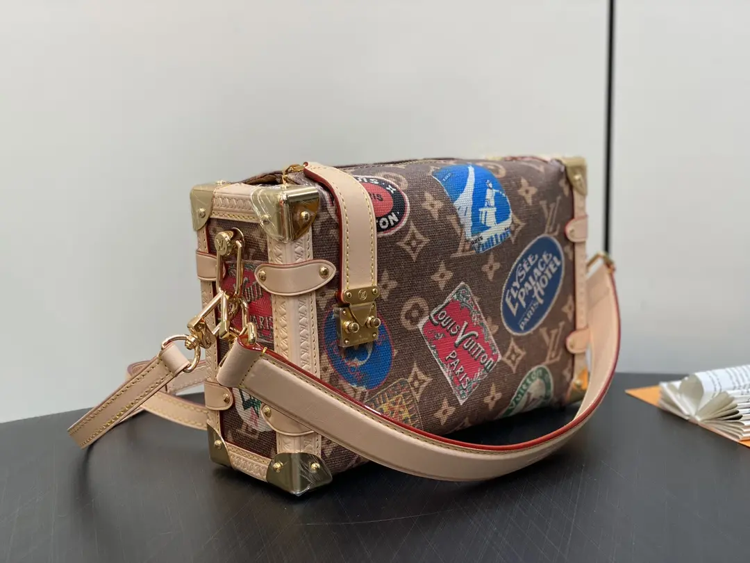 monogram canvas side trunk mm bag m47085 5