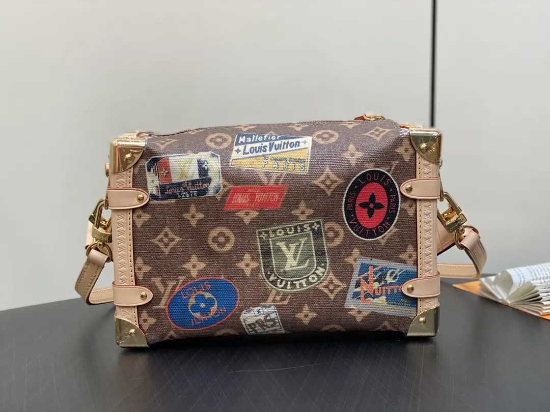 monogram canvas side trunk mm bag m47085 6
