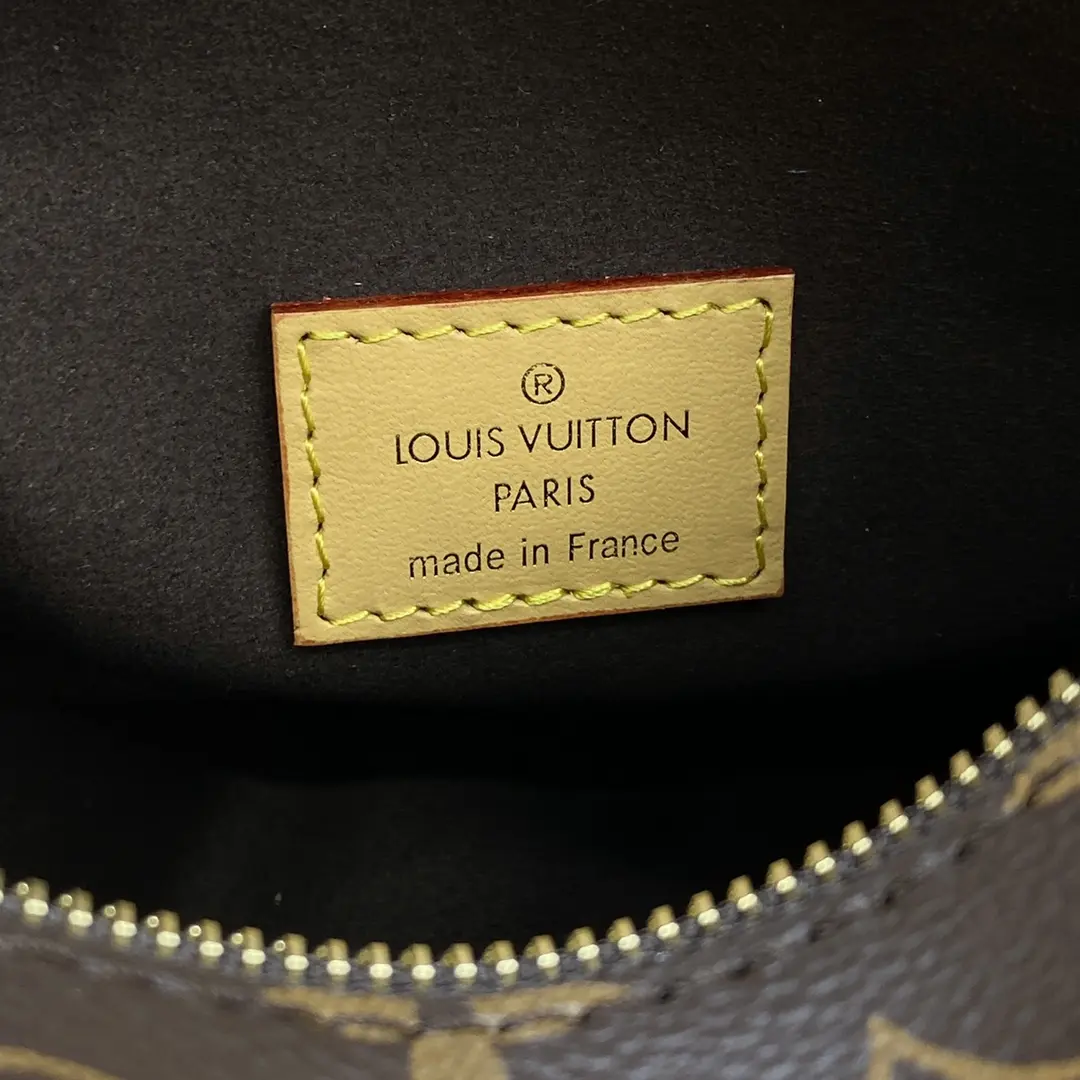 monogram canvas side trunk pm handbag m46358 2