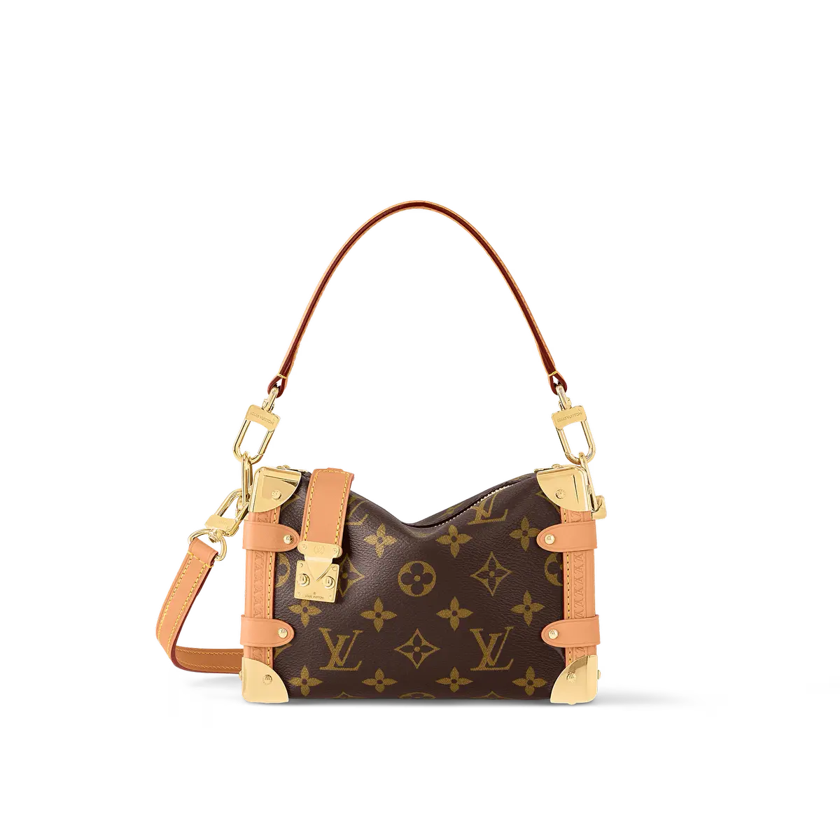 monogram canvas side trunk pm handbag m46815 1 monogram canvas side trunk pm handbag m46815 1