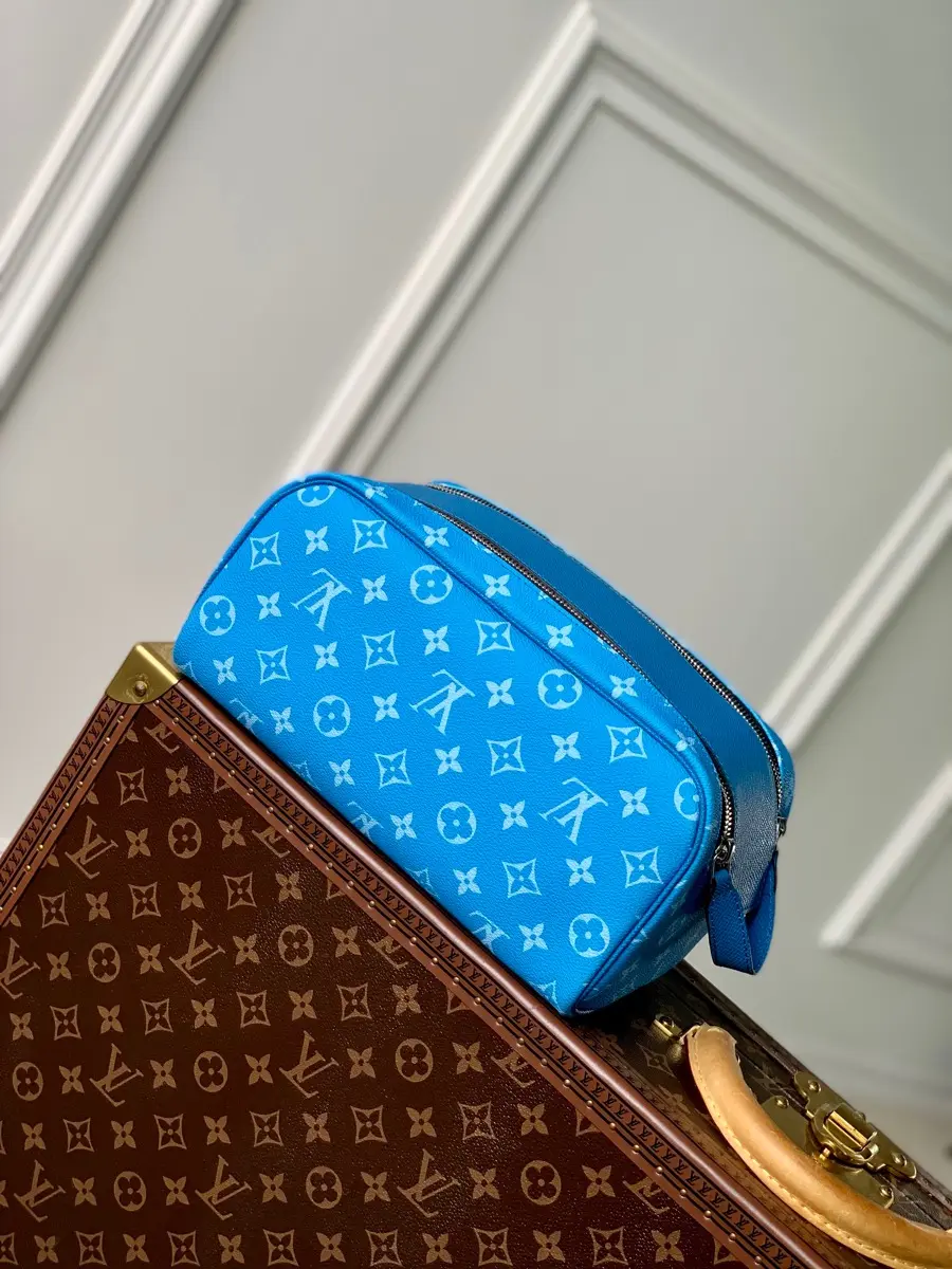 monogram canvas taigarama dopp kit blue m31013 blue 11 monogram canvas taigarama dopp kit blue m31013 blue 11