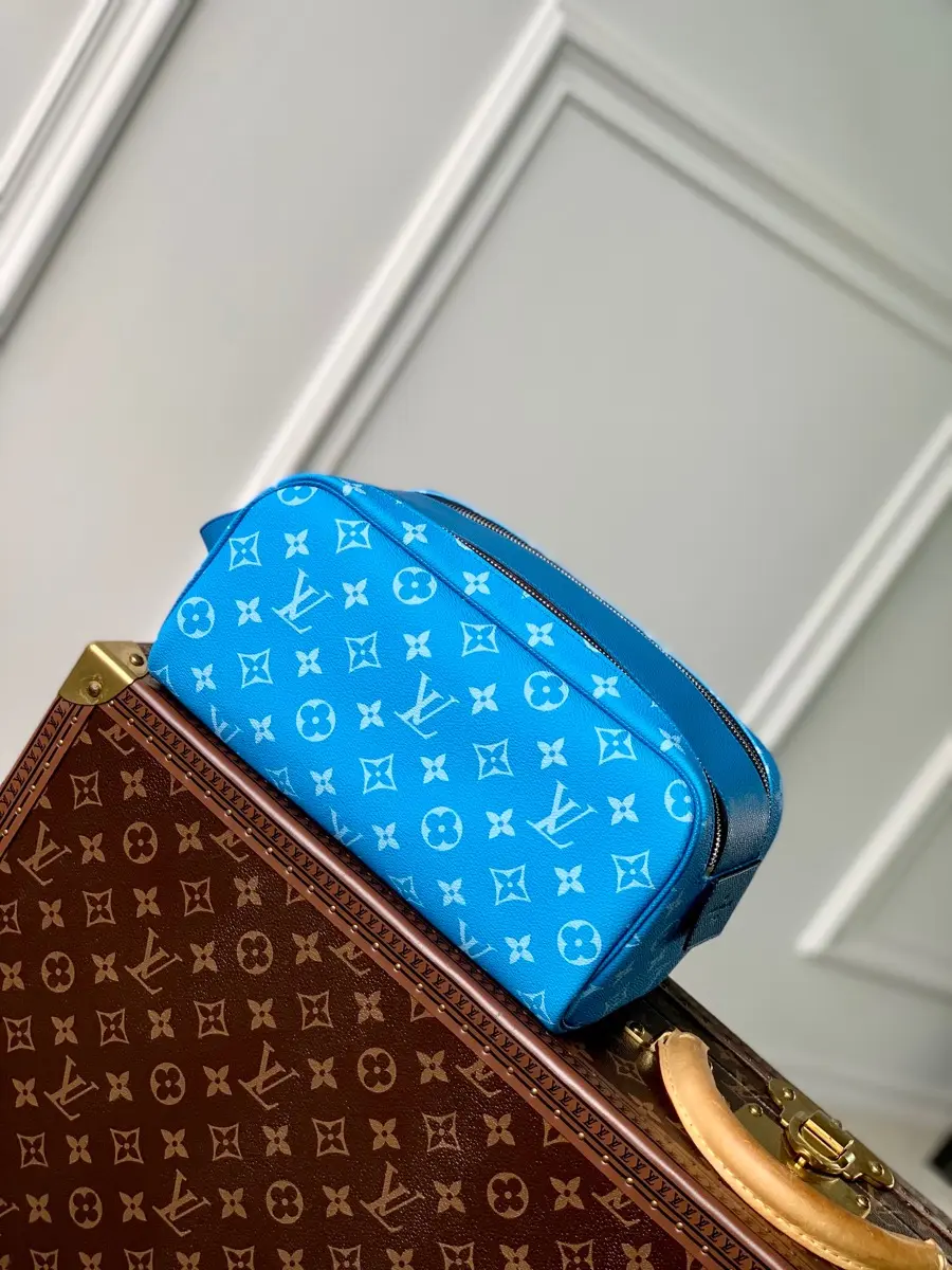 monogram canvas taigarama dopp kit blue m31013 blue 2 monogram canvas taigarama dopp kit blue m31013 blue 2