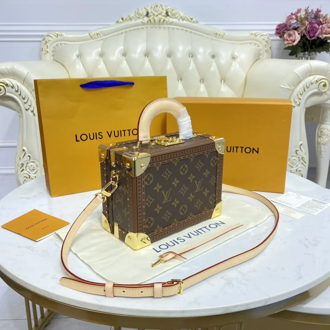monogram coated coffret tresor 20 valisette tresor m45673 3 monogram coated coffret tresor 20 valisette tresor m45673 3