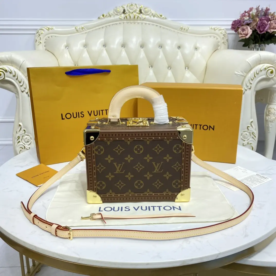 monogram coated coffret tresor 20 valisette tresor m45673 5 monogram coated coffret tresor 20 valisette tresor m45673 5