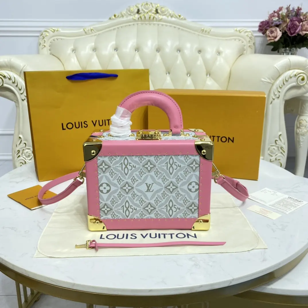 monogram coated coffret tresor 20 valisette tresor pink m45673 pink 4 monogram coated coffret tresor 20 valisette tresor pink m45673 pink 4