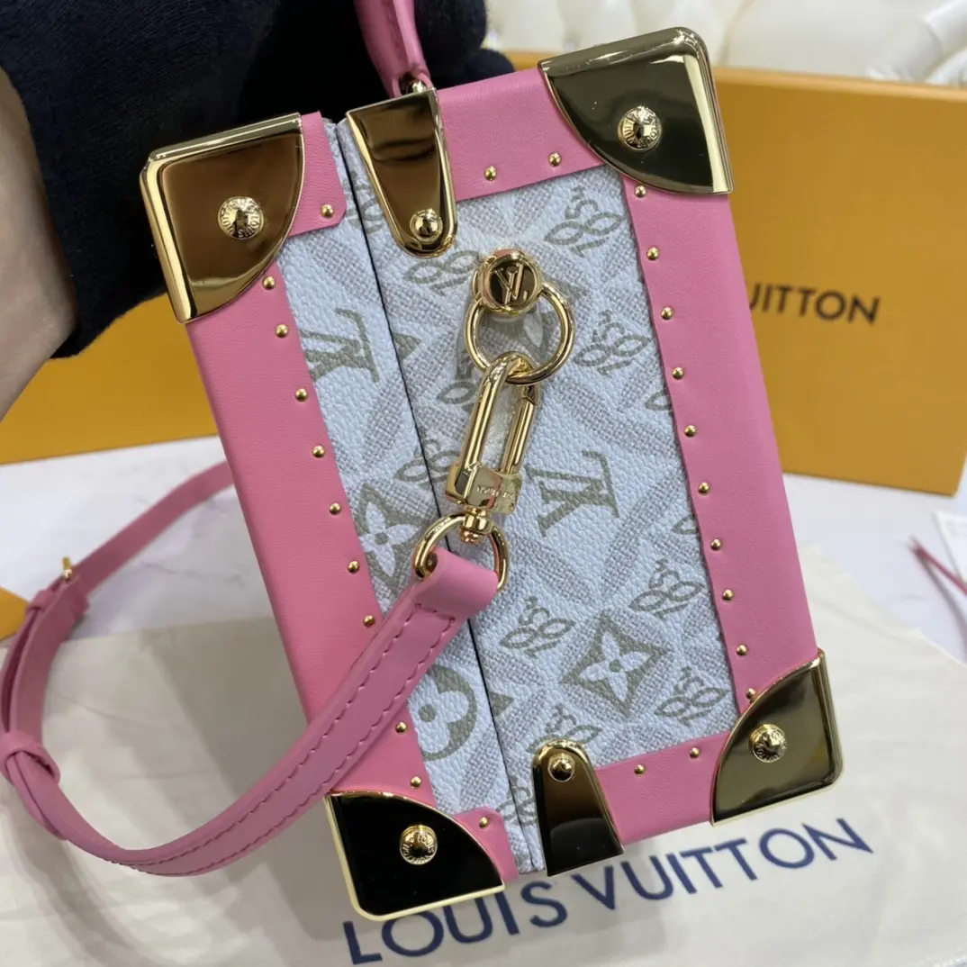 monogram coated coffret tresor 20 valisette tresor pink m45673 pink 5 monogram coated coffret tresor 20 valisette tresor pink m45673 pink 5