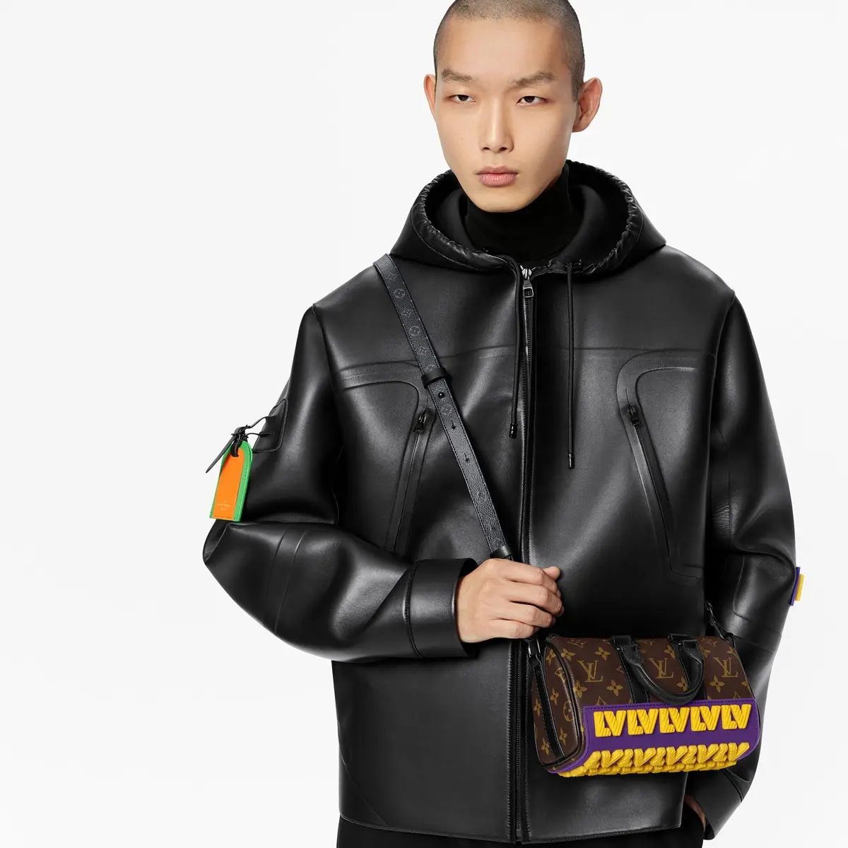 monogram coated lv rubber keepall xs m45788 3
