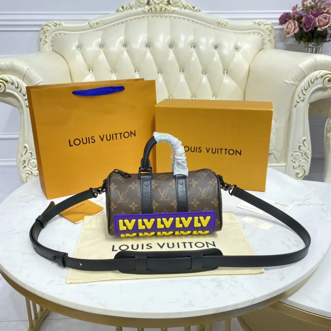 monogram coated lv rubber keepall xs m45788 4