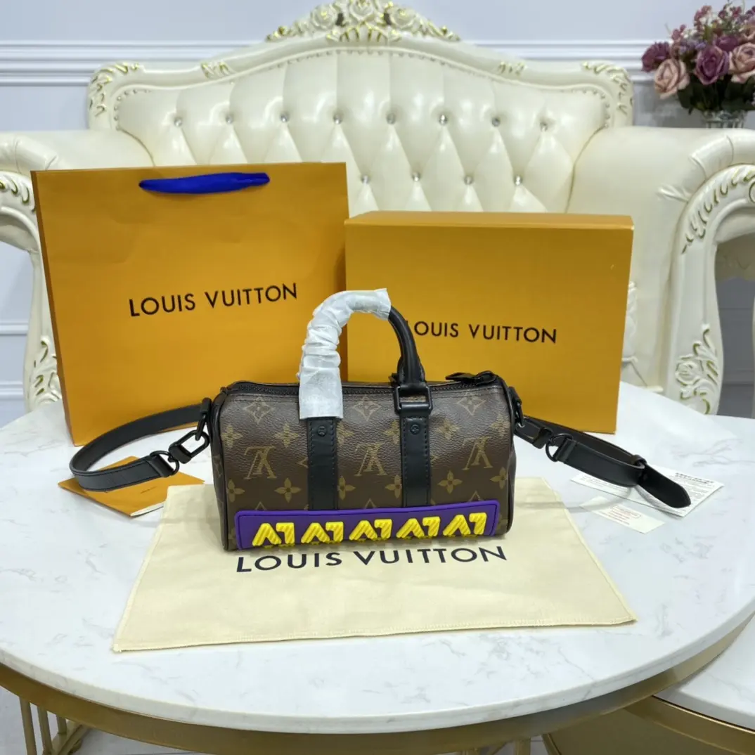 monogram coated lv rubber keepall xs m45788 6
