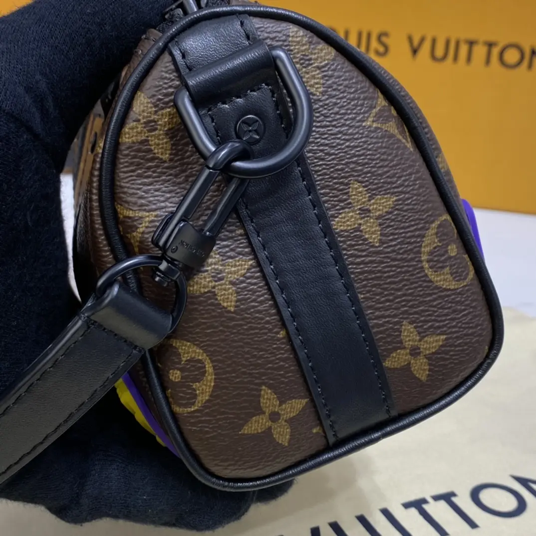 monogram coated lv rubber keepall xs m45788 8
