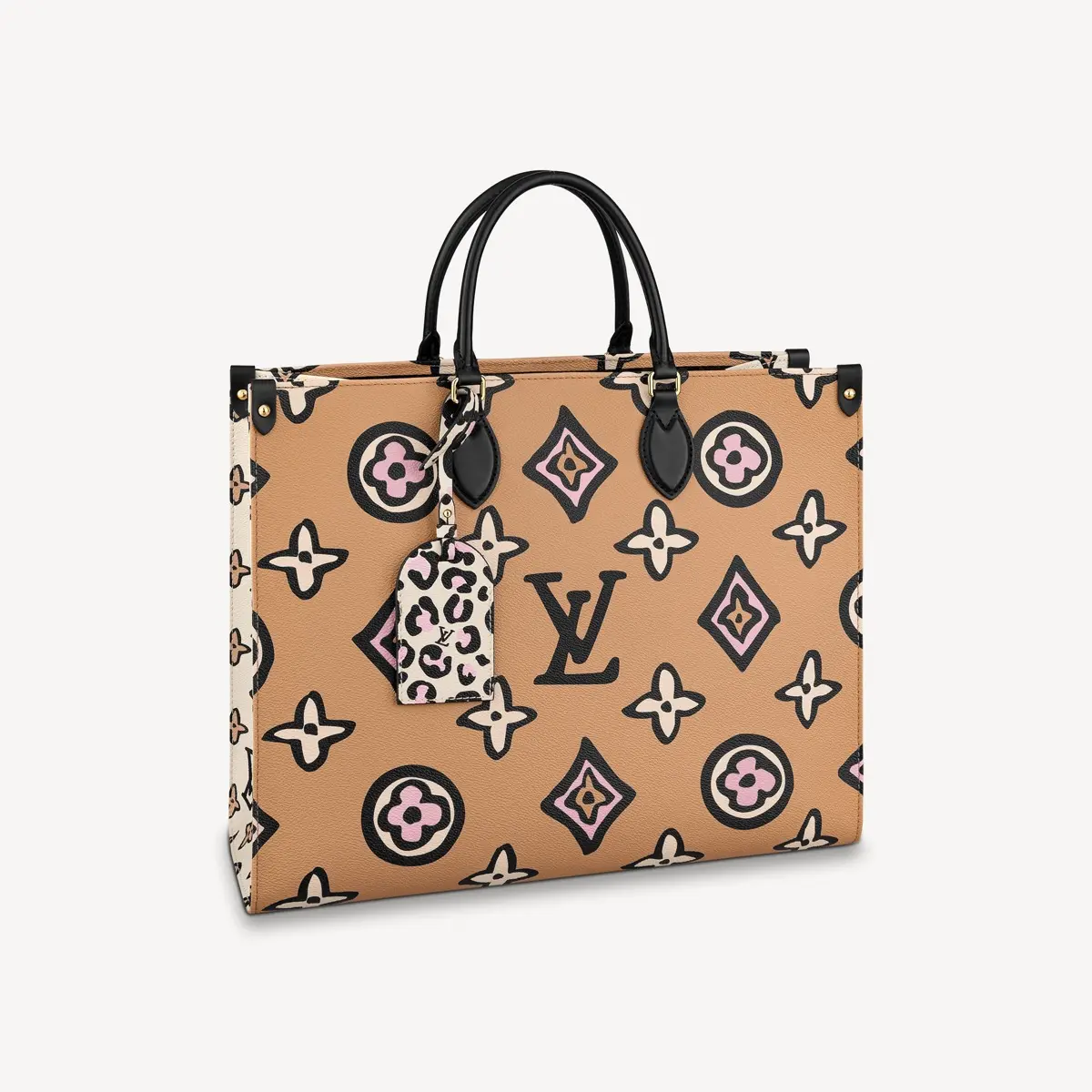 monogram coated onthego gm tote bag m45814 1 monogram coated onthego gm tote bag m45814 1