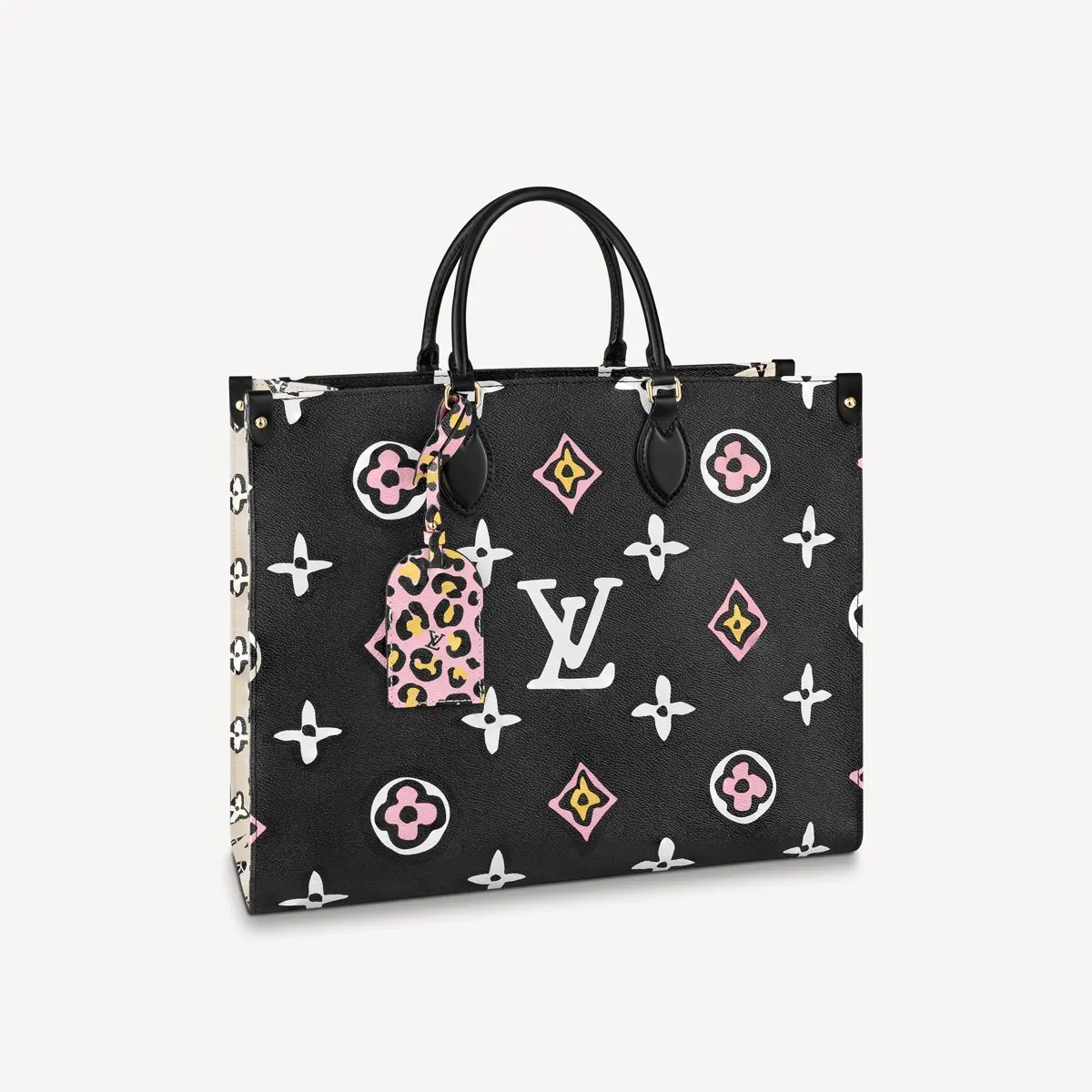 monogram coated onthego gm tote bag m45815 1 monogram coated onthego gm tote bag m45815 1