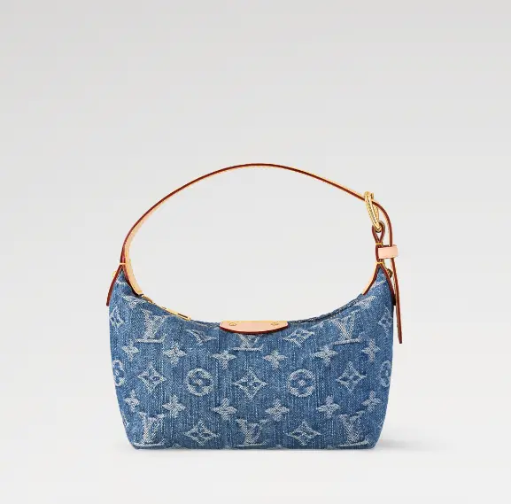 monogram denim hills pochette handbag m82949 1