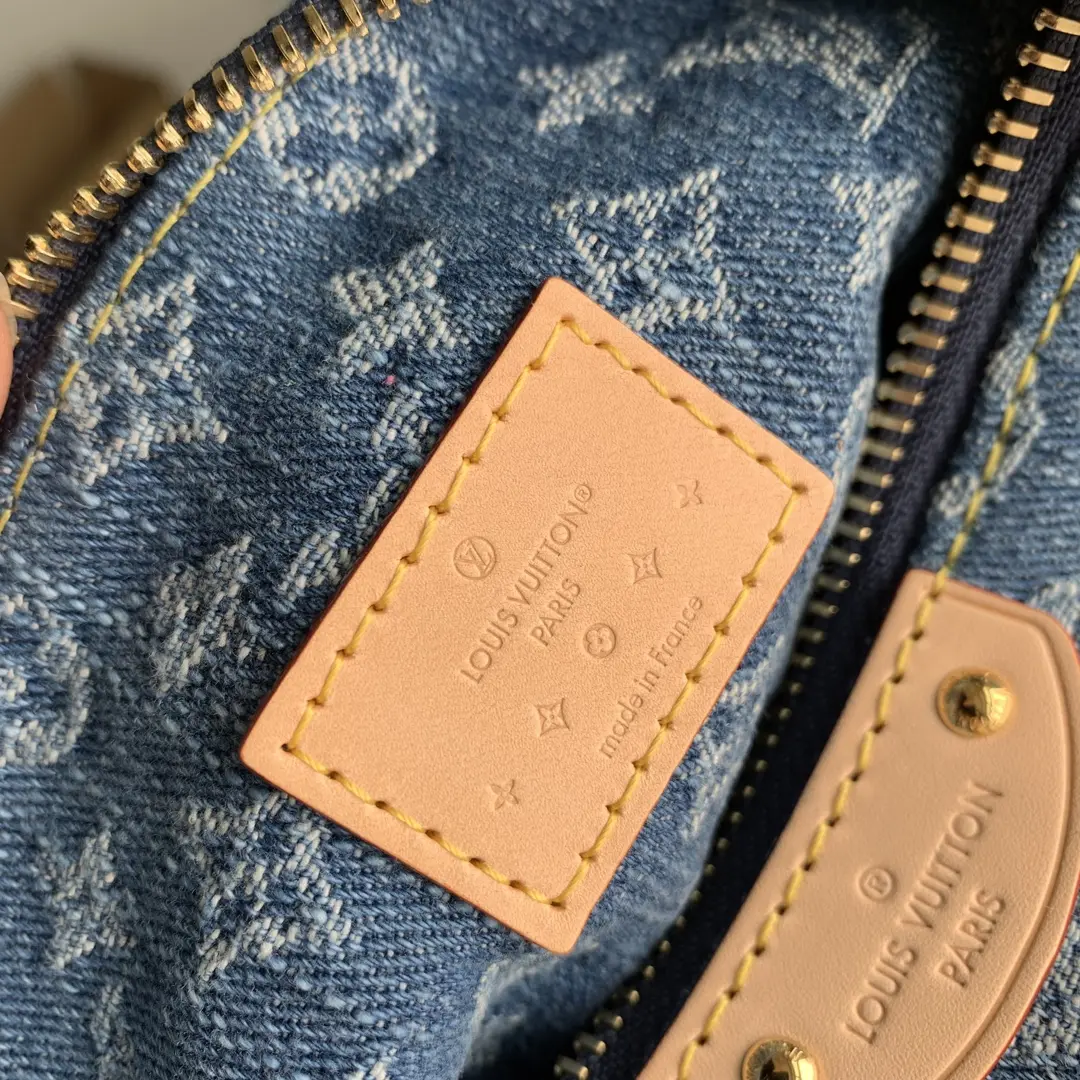 monogram denim hills pochette handbag m82949 5 monogram denim hills pochette handbag m82949 5