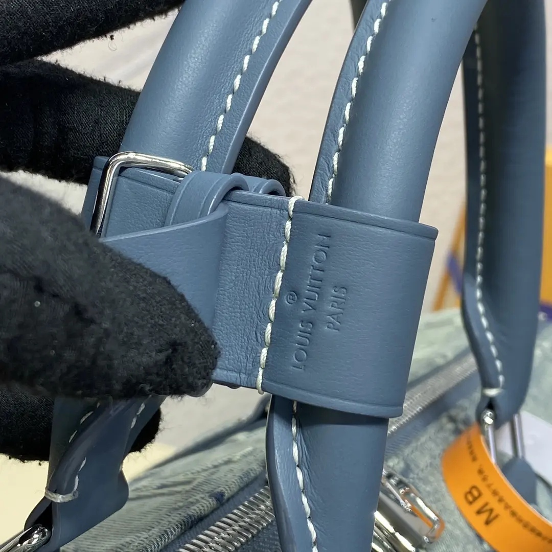 monogram denim keepall bandouliere 50 m22532 9