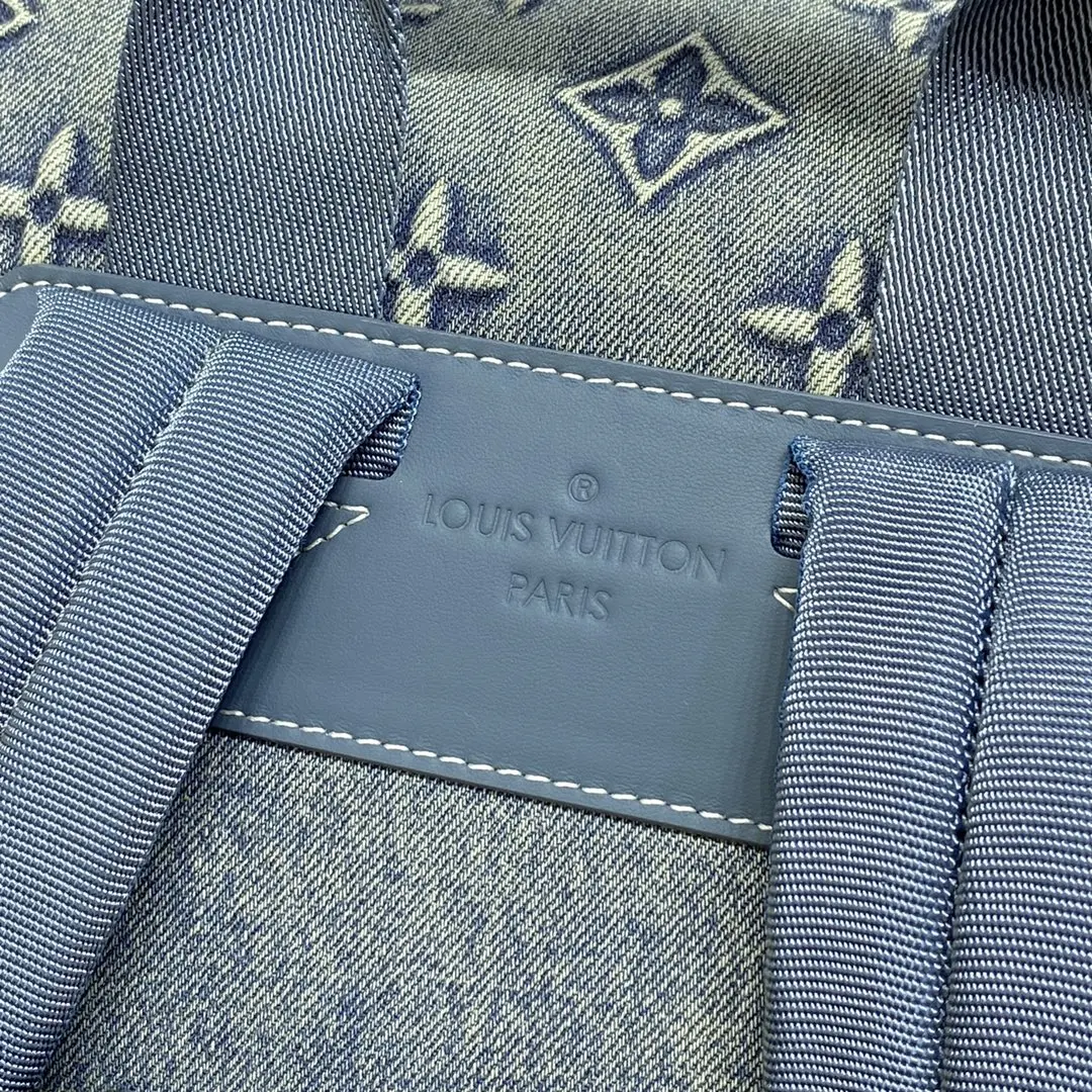 monogram denim montsouris backpack m22534 8