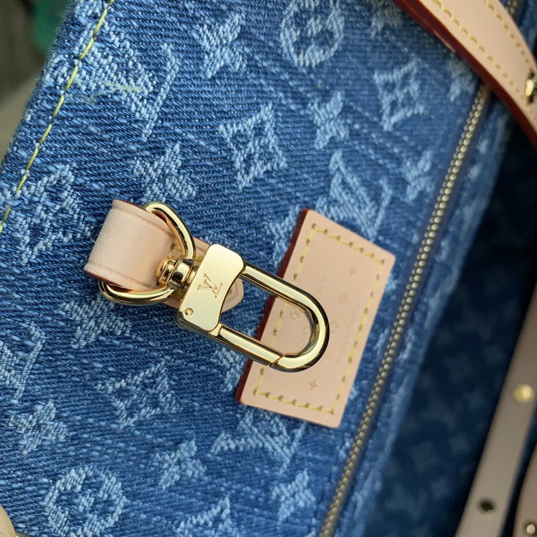 monogram denim onthego mm handbag m46871 3 monogram denim onthego mm handbag m46871 3