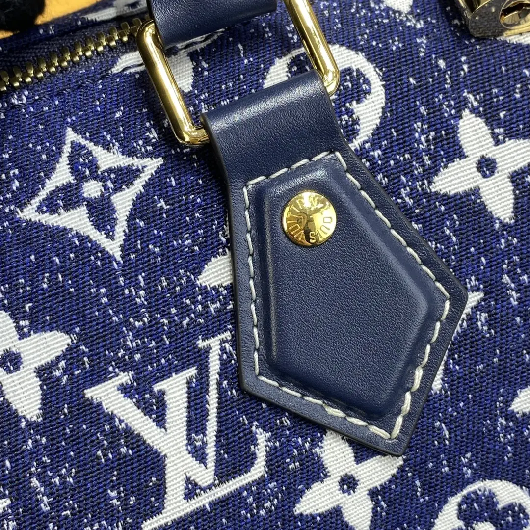 monogram denim speedy bandouliere 25 handbag m59609 8