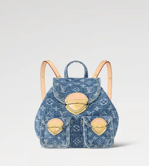 monogram denim venice backpack m46836 1