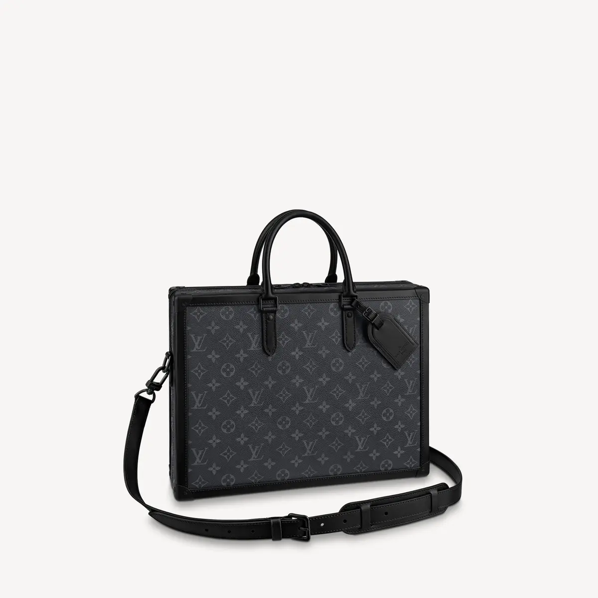 monogram eclipse soft trunk briefcase m44952 1 monogram eclipse soft trunk briefcase m44952 1