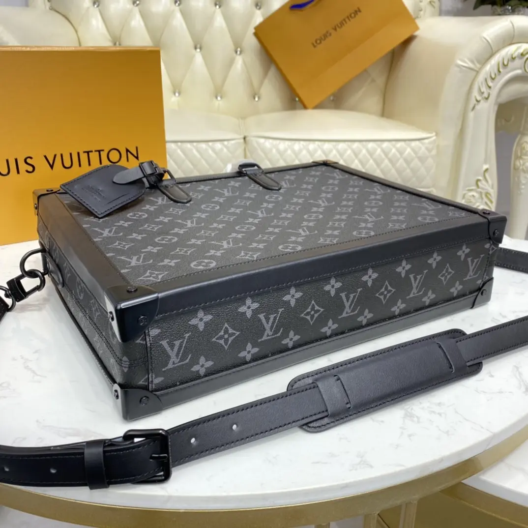monogram eclipse soft trunk briefcase m44952 4