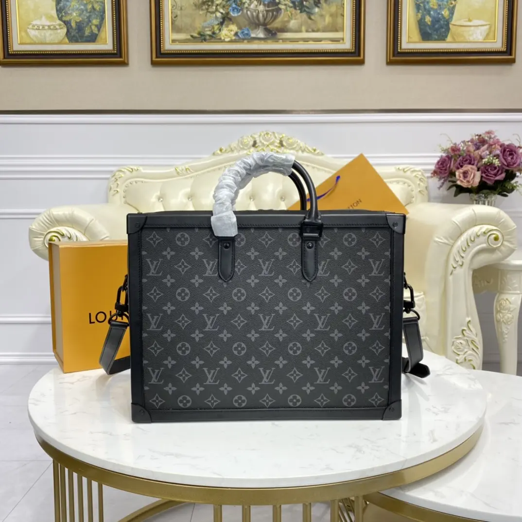 monogram eclipse soft trunk briefcase m44952 5