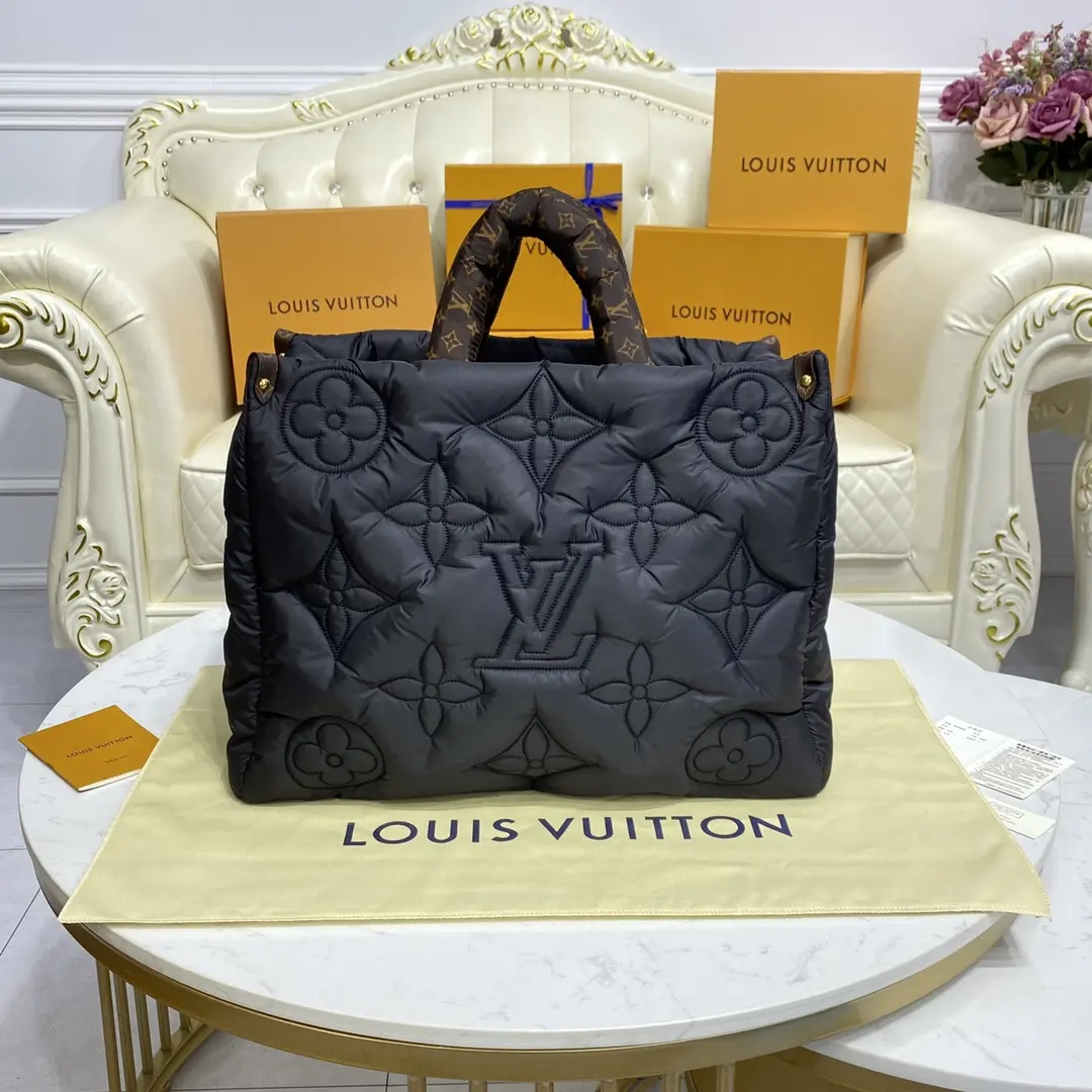 monogram econyl onthego gm tote bag m59005 2