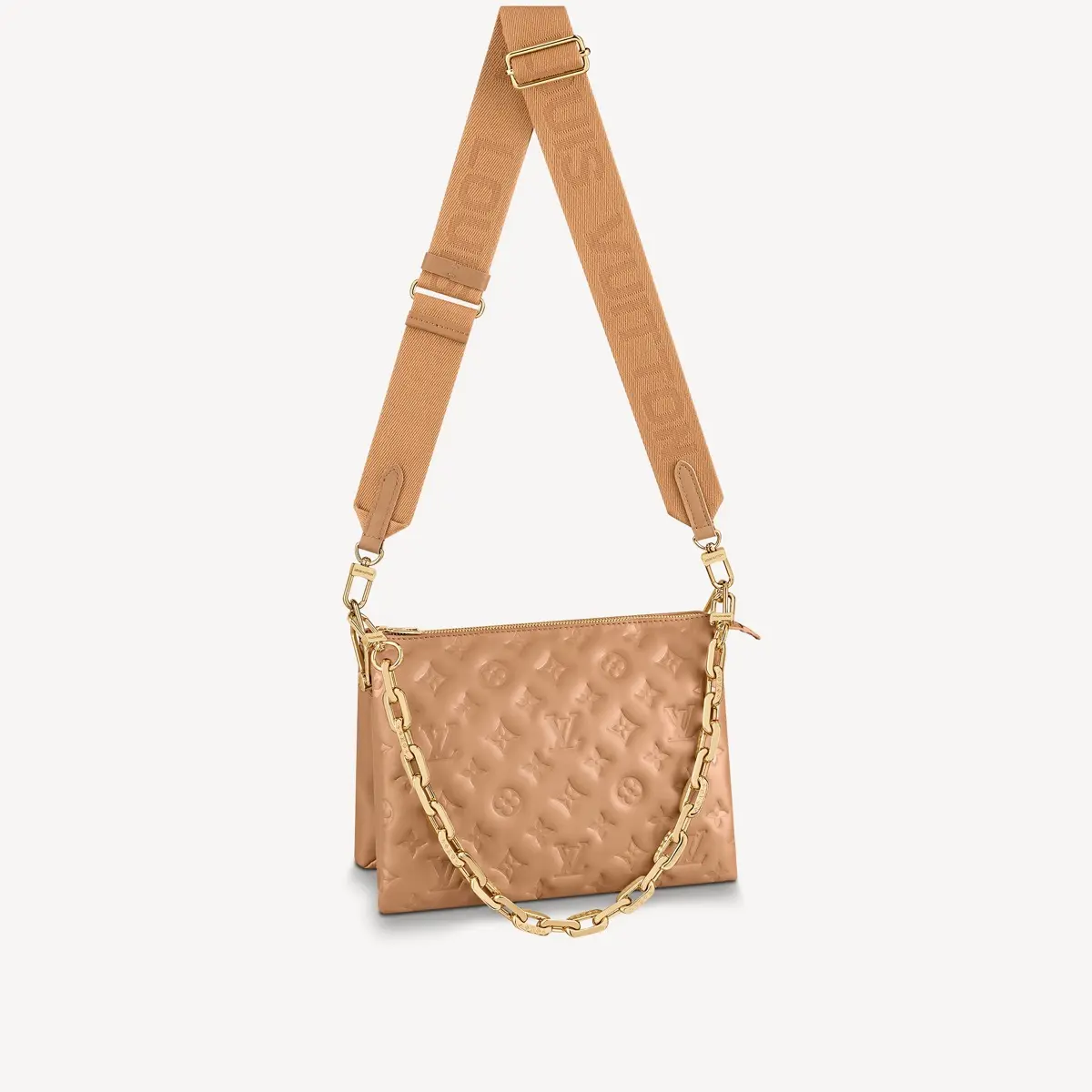 monogram embossed puffy coussin pm handbag m57791 1 monogram embossed puffy coussin pm handbag m57791 1