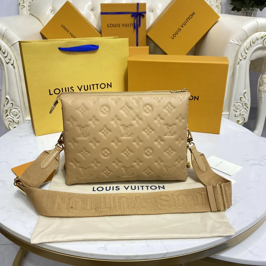 monogram embossed puffy coussin pm handbag m57791 5 monogram embossed puffy coussin pm handbag m57791 5