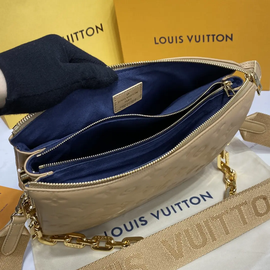 monogram embossed puffy coussin pm handbag m57791 9 monogram embossed puffy coussin pm handbag m57791 9
