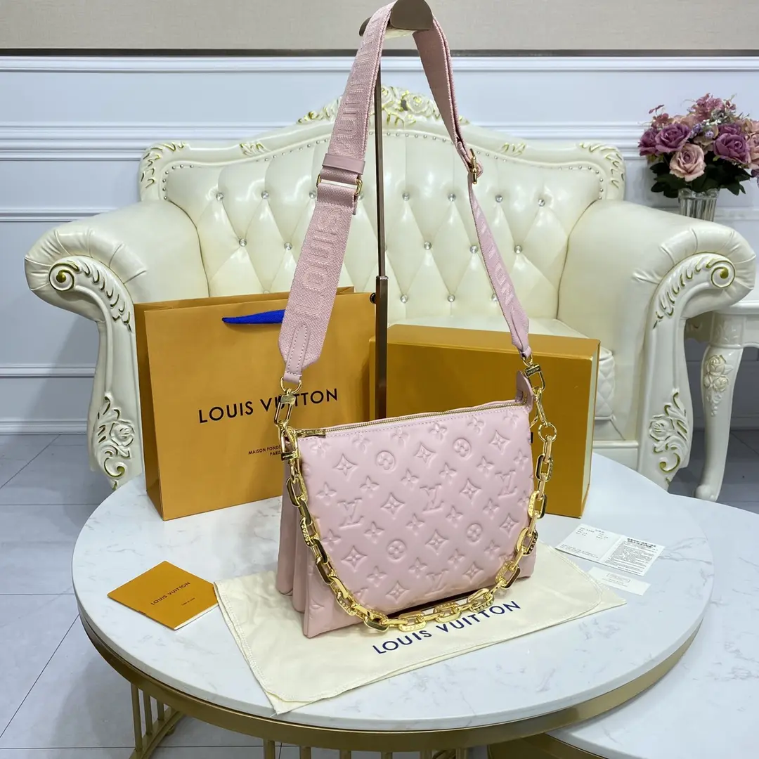 monogram embossed puffy coussin pm handbag m59276 3 monogram embossed puffy coussin pm handbag m59276 3