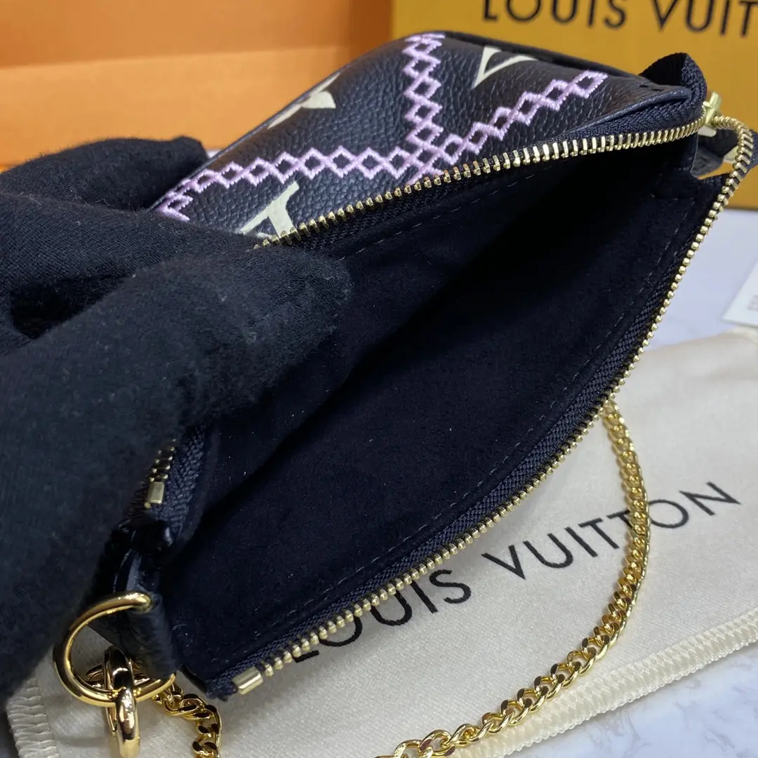 monogram empreinte broderies mini pochette accessoires black m81140 black 2 monogram empreinte broderies mini pochette accessoires black m81140 black 2