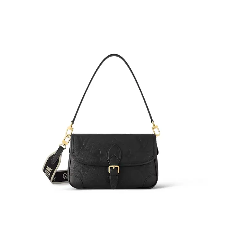 monogram empreinte diane satchel m46386 1