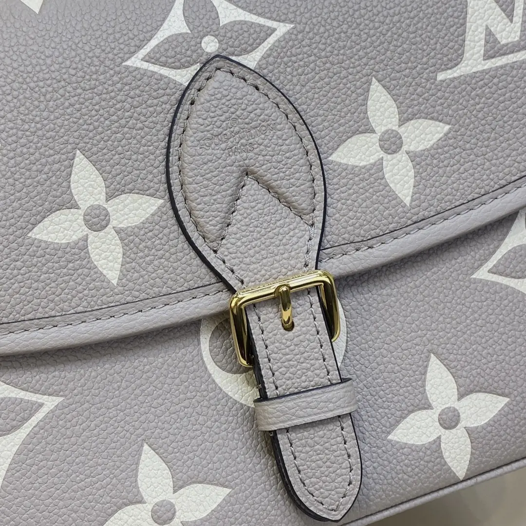 monogram empreinte diane satchel m46583 6