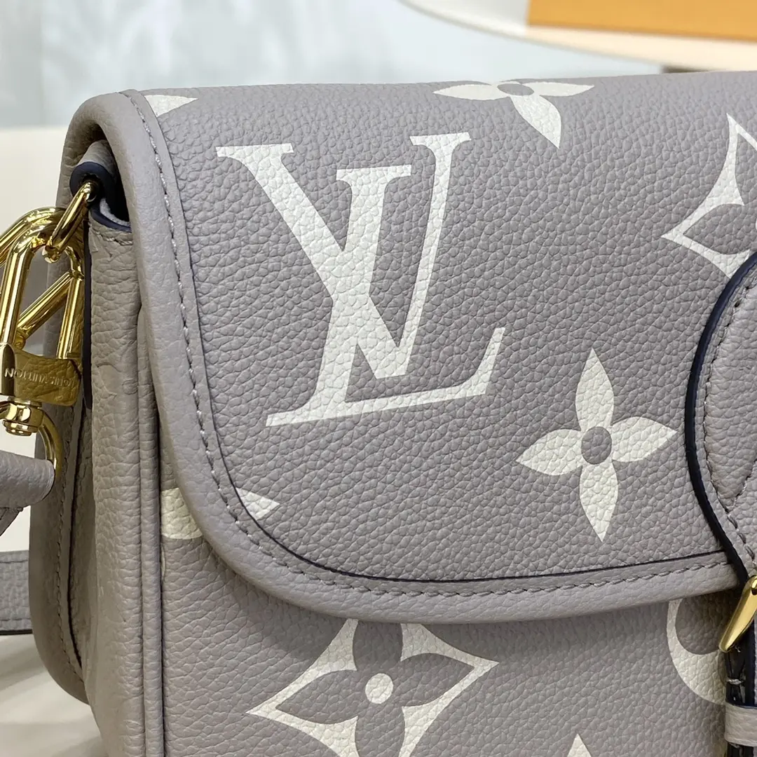 monogram empreinte diane satchel m46583 7