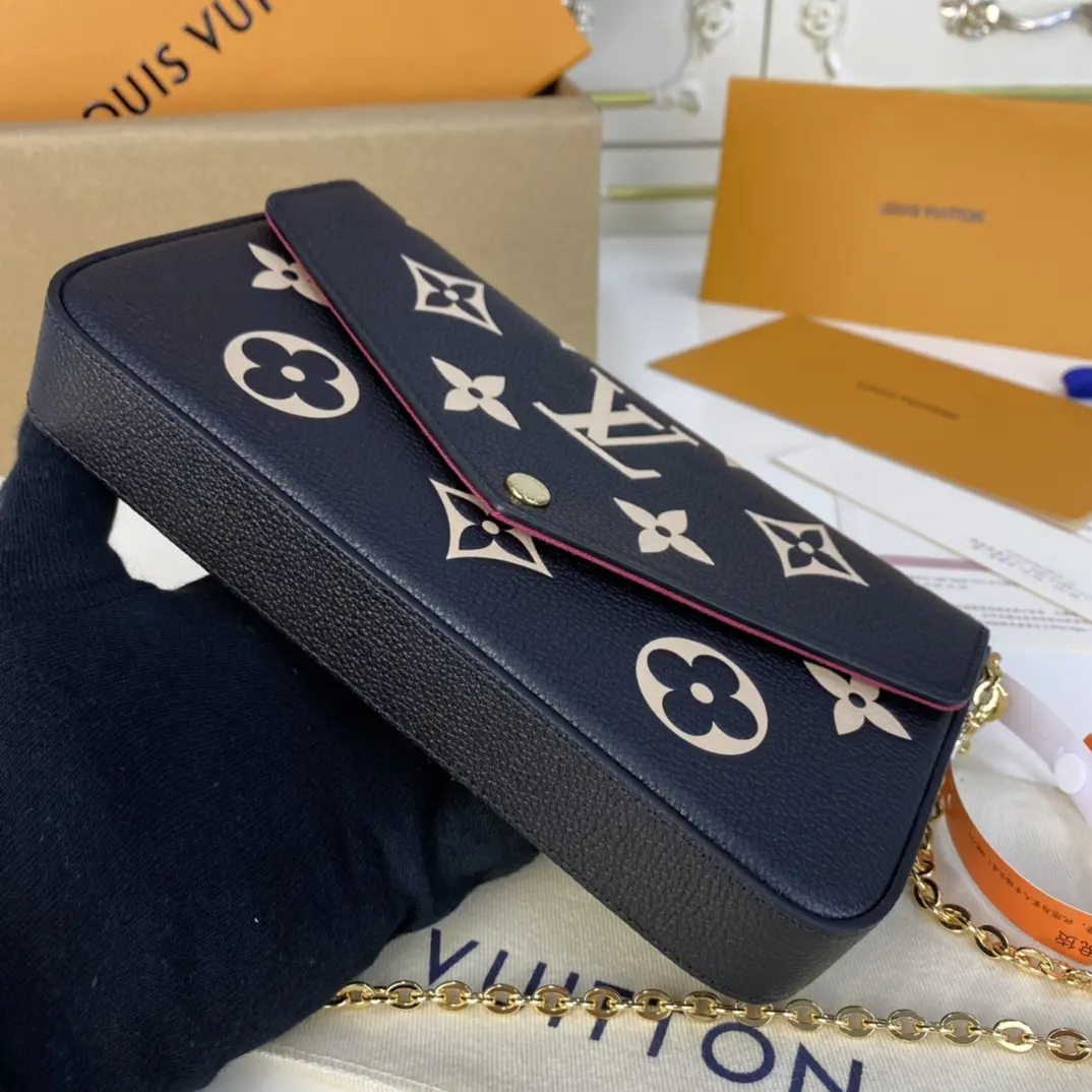 monogram empreinte felicie pochette m80482 4
