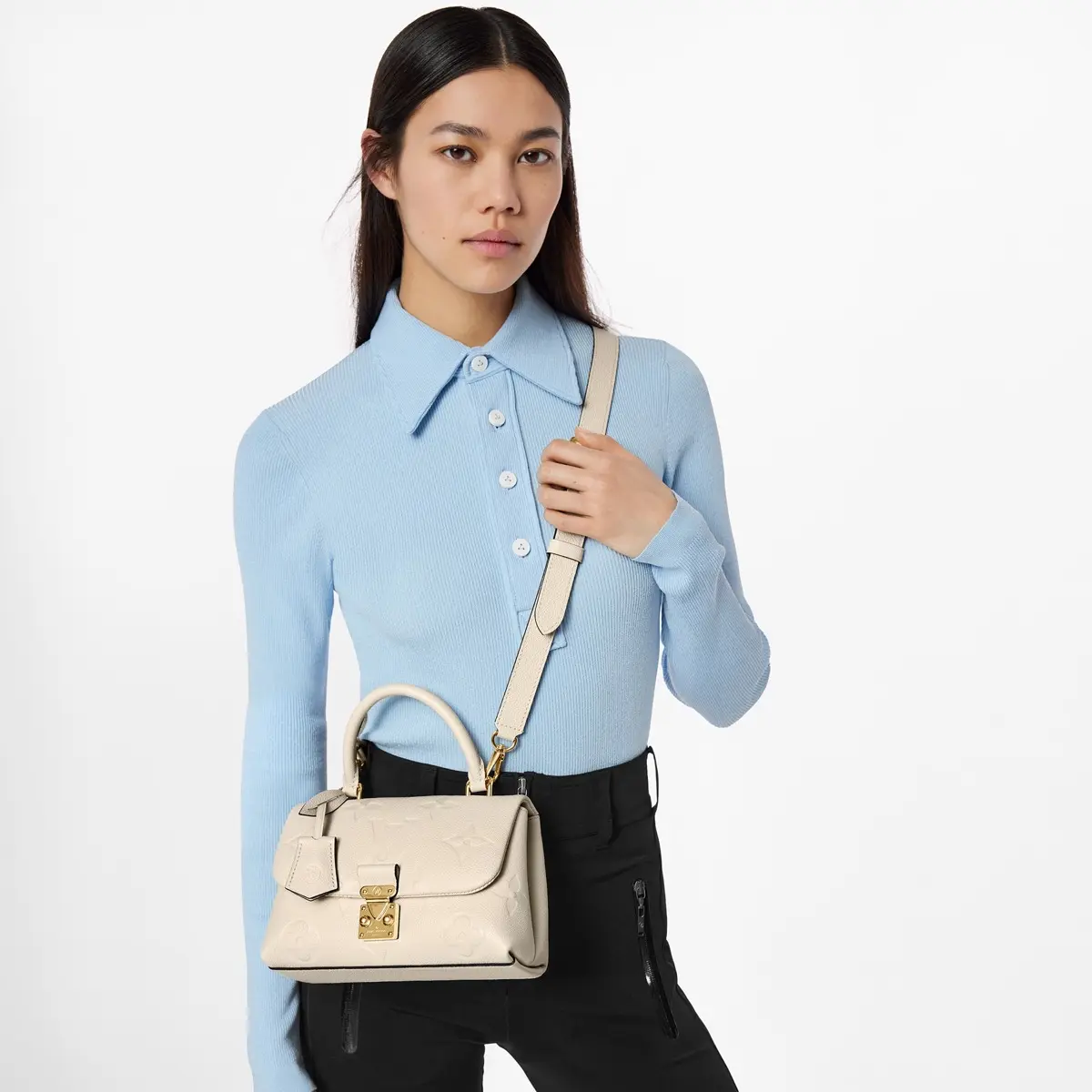 monogram empreinte madeleine bb handbag m46008 bb 2