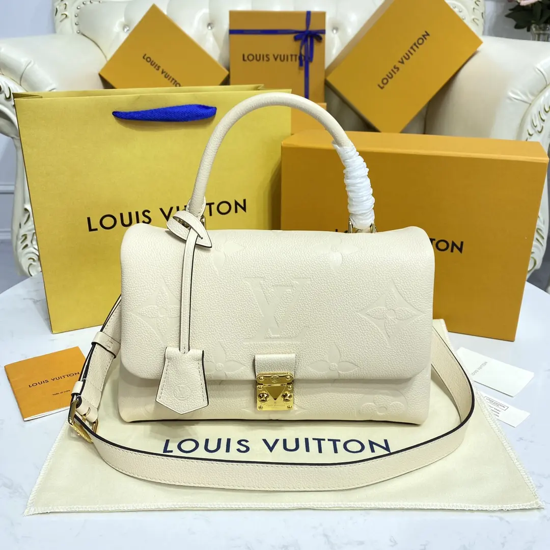 monogram empreinte madeleine mm handbag cream m45976 cream 1 monogram empreinte madeleine mm handbag cream m45976 cream 1