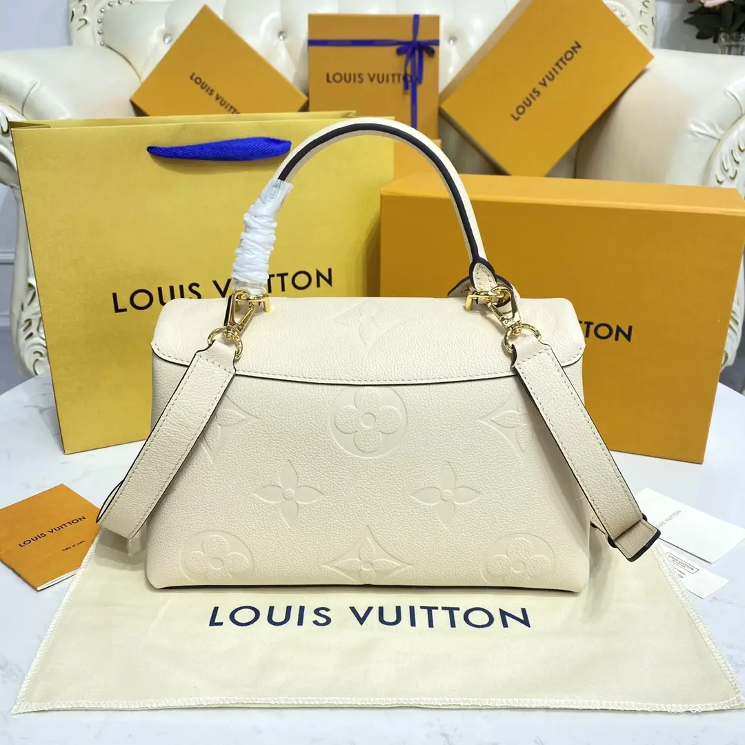 monogram empreinte madeleine mm handbag cream m45976 cream 3