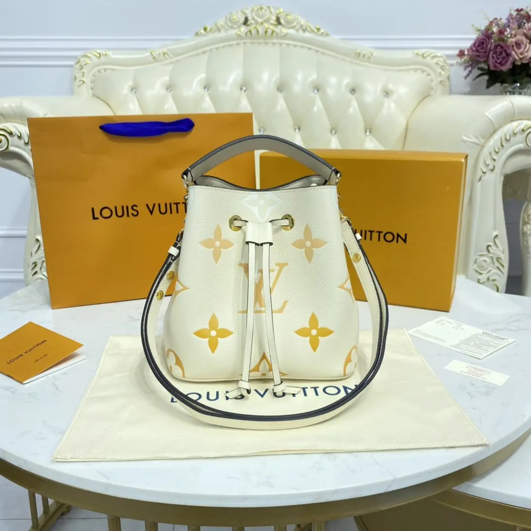 monogram empreinte neonoe bb bucket bag cream m45716 4