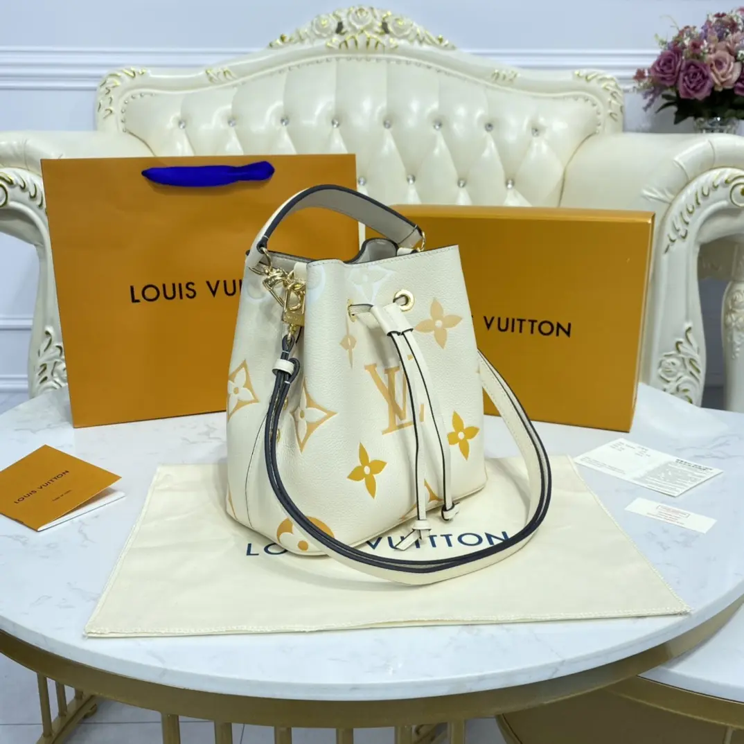 monogram empreinte neonoe bb bucket bag cream m45716 6