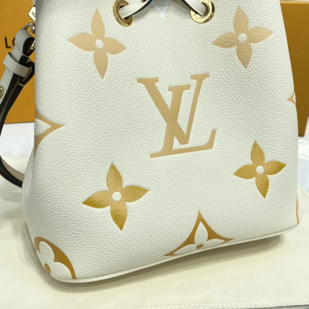 monogram empreinte neonoe bb bucket bag cream m45716 8