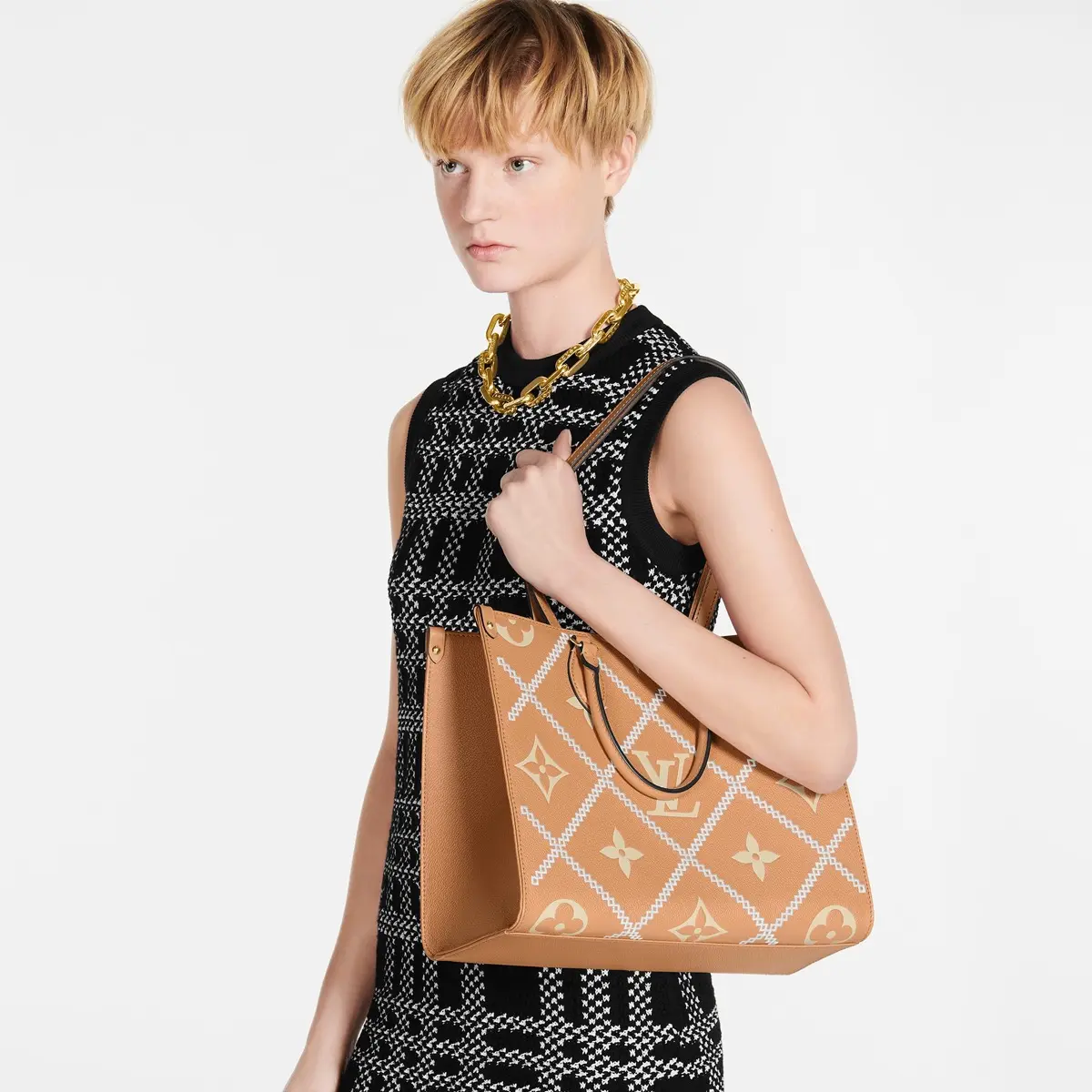 monogram empreinte onthego mm tote m46015 2