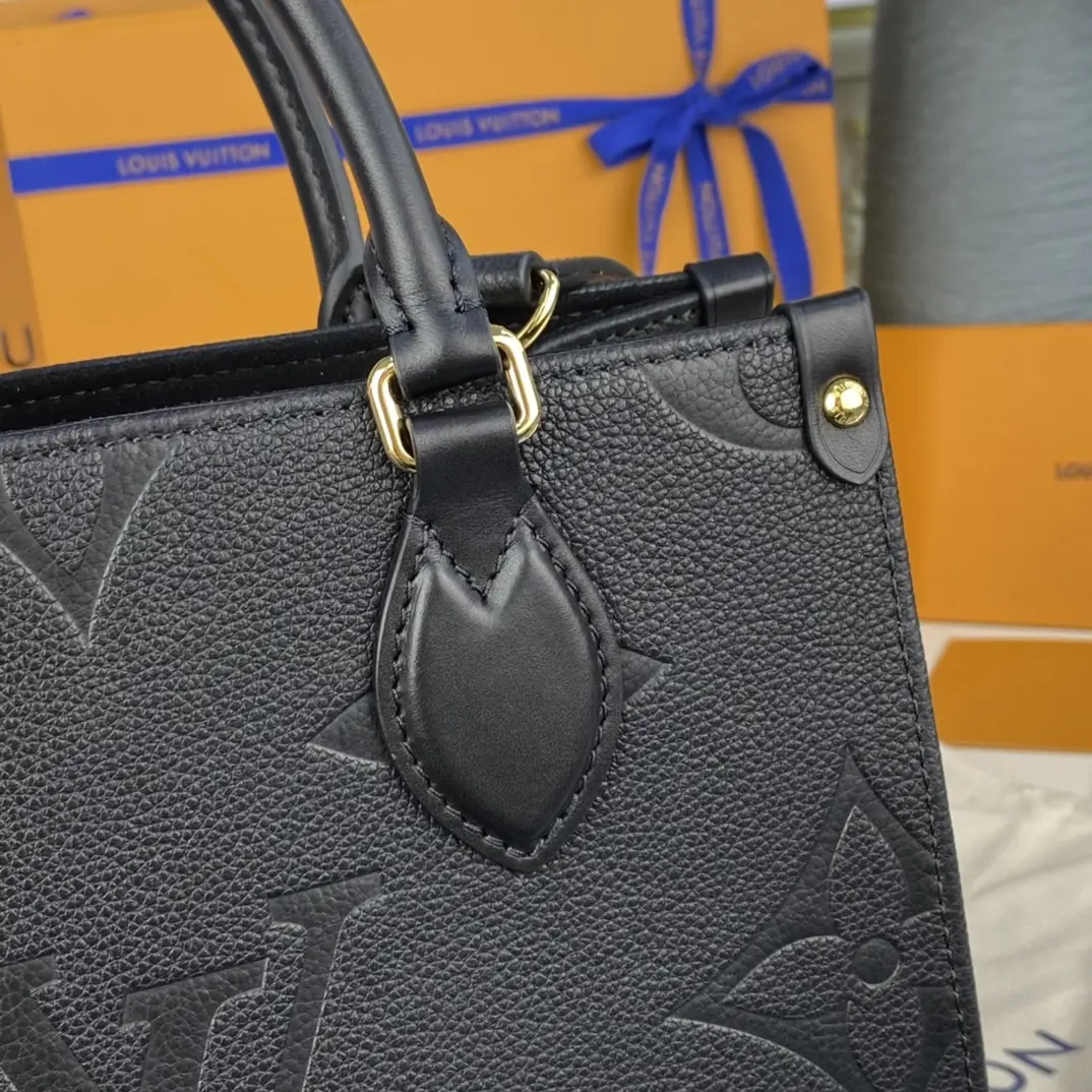 monogram empreinte onthego pm black m45653 6