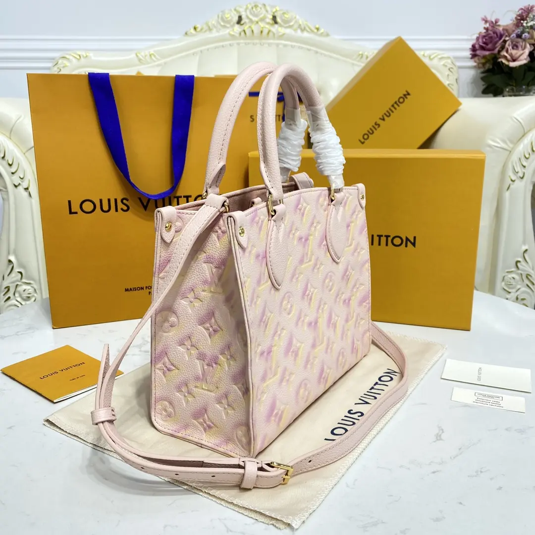 monogram empreinte onthego pm tote m46168 6
