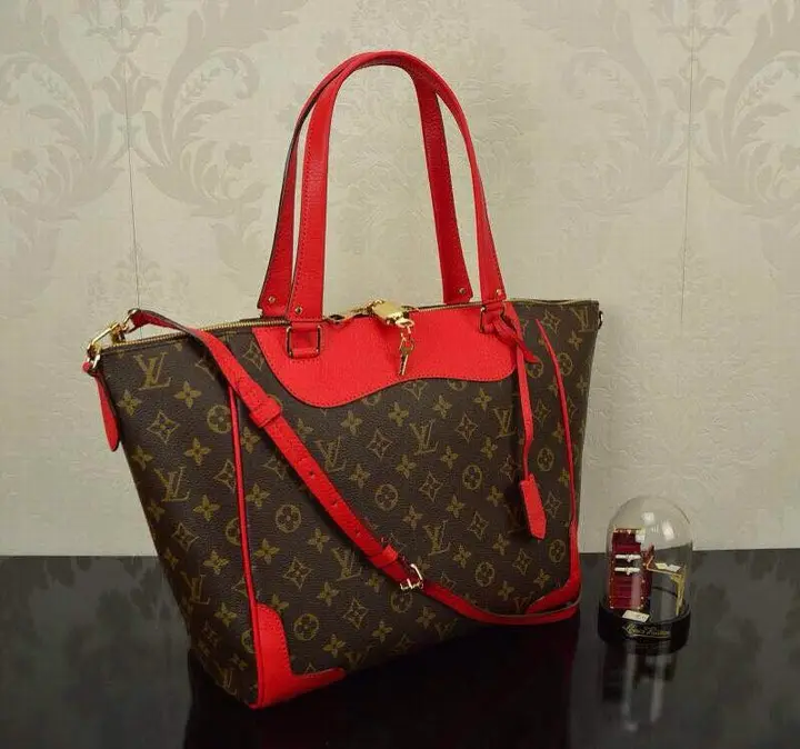 monogram estrela mm handbag red m51193 4 monogram estrela mm handbag red m51193 4