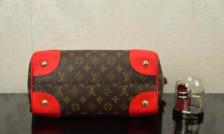 monogram estrela mm handbag red m51193 6 monogram estrela mm handbag red m51193 6